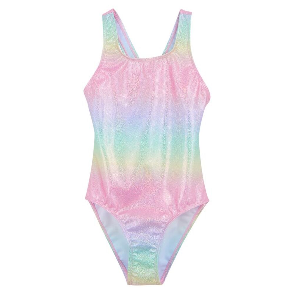 Regatta Girls Katrisse Mermaid Shimmer One Piece Bathing Suit / Multicolored